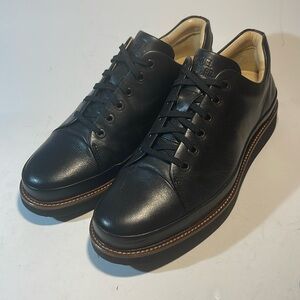 Samuel Hubbard "Dress Fast" Black Leather Men's Shoes 9 M